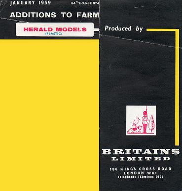 Britains New Lines January 1959